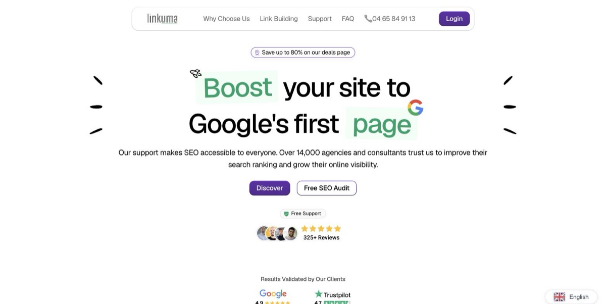 Linkuma homepage